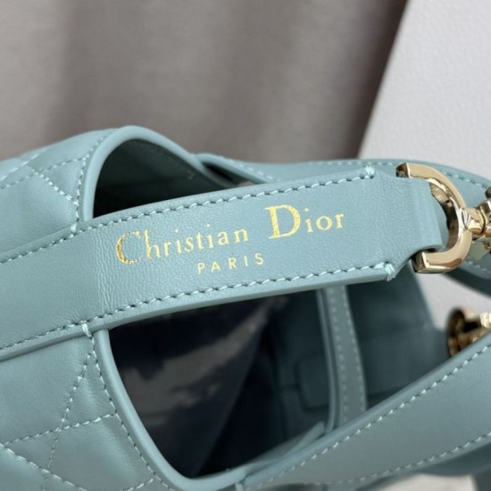 Luxury Replica Dior Toujours Small Vertical Tote Bag Blue Knockoff Mirror Quality Replica Dior Toujours Small Vertical Tote Bag Blue Clone