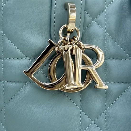 Luxury Replica Dior Toujours Small Vertical Tote Bag Blue Knockoff Mirror Quality Replica Dior Toujours Small Vertical Tote Bag Blue Clone