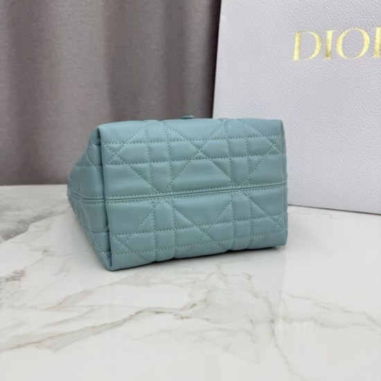 Luxury Replica Dior Toujours Small Vertical Tote Bag Blue Knockoff Mirror Quality Replica Dior Toujours Small Vertical Tote Bag Blue Clone