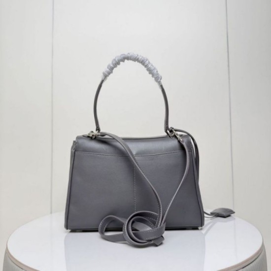 Mirror Quality Replica Balenciaga Rodeo Medium Crossbody Bag Gray Clone