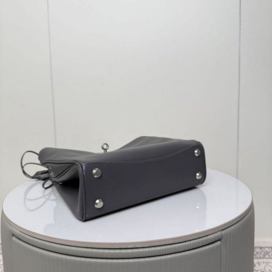 Mirror Quality Replica Balenciaga Rodeo Medium Crossbody Bag Gray Clone