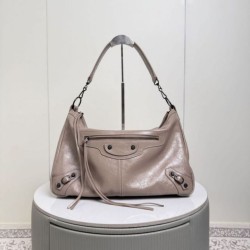 Mirror Quality Replica Balenciaga Le City Moto Small/Medium Crossbody Bag Clone