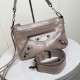 Mirror Quality Replica Balenciaga Le City Moto Small/Medium Crossbody Bag Clone