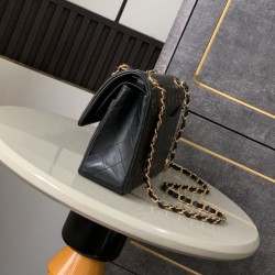 Mirror Quality Replica Chanel Classic Flap Handbag A1112 Black 20/25cm Clone