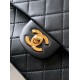 Mirror Quality Replica Chanel Classic Flap Handbag A1112 Black 20/25cm Clone