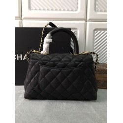 Mirror Quality Replica Chanel Coco Handbag Black 23/28cm 02 Clone