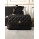 Mirror Quality Replica Chanel Coco Handbag Black 23/28cm 02 Clone