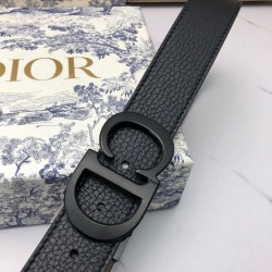 Mirror Quality Replica Dior Montaigne Reversible Belt 35mm Ultra Matte Calfskin Clone