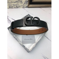 Mirror Quality Replica Dior Montaigne Reversible Belt 35mm Ultra Matte Calfskin Clone