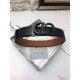 Mirror Quality Replica Dior Montaigne Reversible Belt 35mm Ultra Matte Calfskin Clone