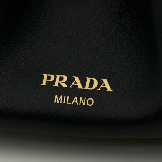Luxury Replica Prada Dada Small Nappa Bag 1BG586 Black Knockoff Mirror Quality Replica Prada Dada Small Nappa Bag 1BG586 Black Clone