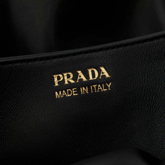 Luxury Replica Prada Dada Small Nappa Bag 1BG586 Black Knockoff Mirror Quality Replica Prada Dada Small Nappa Bag 1BG586 Black Clone