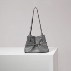 Mirror Quality Replica Prada Dada Small Nappa Bag 1BG586 Grey Clone