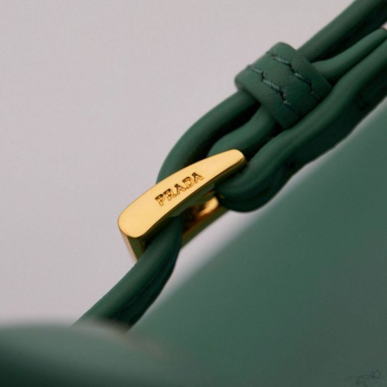 Luxury Replica Prada Dada Small Nappa Bag 1BG586 Green Knockoff Mirror Quality Replica Prada Dada Small Nappa Bag 1BG586 Green Clone