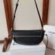 Mirror Quality Replica Celine Halfmoon Small Soft Triomphe Bag Black Clone