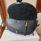 Mirror Quality Replica Celine Halfmoon Small Soft Triomphe Bag Black Clone