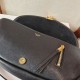 Mirror Quality Replica Celine Halfmoon Small Soft Triomphe Bag Black Clone