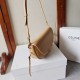 Mirror Quality Replica Celine Halfmoon Small Soft Triomphe Bag Apricot Clone