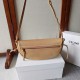 Mirror Quality Replica Celine Halfmoon Small Soft Triomphe Bag Apricot Clone