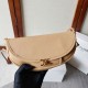 Mirror Quality Replica Celine Halfmoon Small Soft Triomphe Bag Apricot Clone