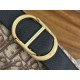 Mirror Quality Replica Dior Jett Shoulder Bag with Brown Angled Jacquard Flap Clone