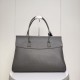 Mirror Quality Replica Balenciaga Carrie Carry All Tote Gray Clone