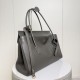 Mirror Quality Replica Balenciaga Carrie Carry All Tote Gray Clone