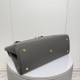 Mirror Quality Replica Balenciaga Carrie Carry All Tote Gray Clone