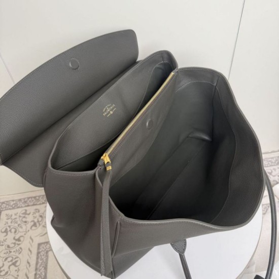 Mirror Quality Replica Balenciaga Carrie Carry All Tote Gray Clone
