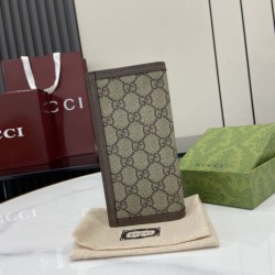 Mirror Quality Replica Gucci Ophidia Continental Wallet 791746 Brown Clone
