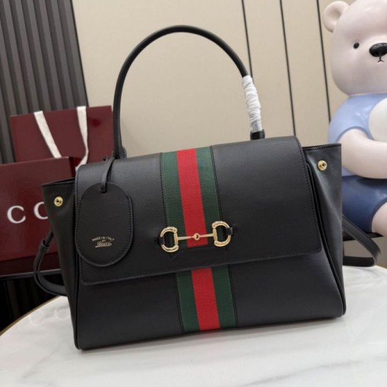 Luxury Replica Gucci Paparazzo Medium Handbag Black Knockoff Mirror Quality Replica Gucci Paparazzo Medium Handbag Black Clone