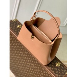 Luxury Replica Louis Vuitton Capucines MM Bag M26259 Brown Knockoff Mirror Quality Replica Louis Vuitton Capucines MM Bag M26259 Brown Clone