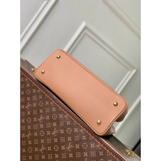 Luxury Replica Louis Vuitton Capucines MM Bag M26259 Brown Knockoff Mirror Quality Replica Louis Vuitton Capucines MM Bag M26259 Brown Clone