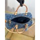 Mirror Quality Replica Louis Vuitton Speedy Soft 30 Monogram Denim Bag M14430 Blue Clone