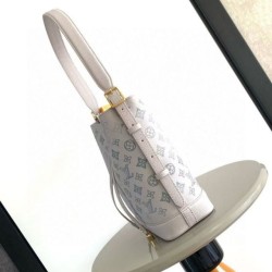 Luxury Replica Louis Vuitton Flore Bucket Bag M12496 Gray Knockoff Mirror Quality Replica Louis Vuitton Flore Bucket Bag M12496 Gray Clone