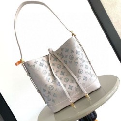 Mirror Quality Replica Louis Vuitton Flore Bucket Bag M12496 Gray Clone