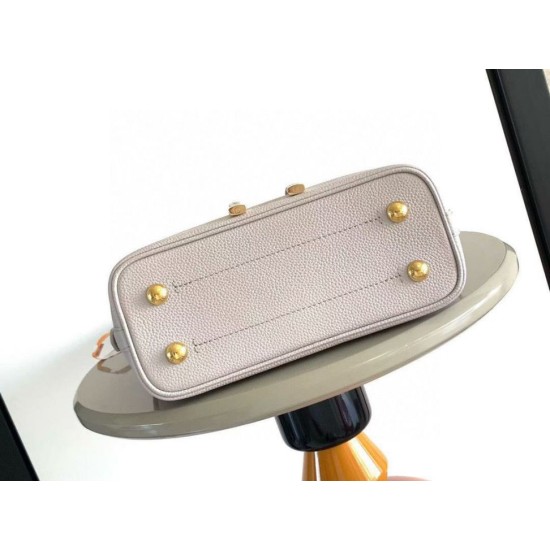 Mirror Quality Replica Louis Vuitton Flore Bucket Bag M12496 Gray Clone
