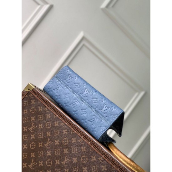 Mirror Quality Replica Louis Vuitton OnTheGo PM Tote Bag M28181 Blue Clone