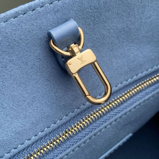 Mirror Quality Replica Louis Vuitton OnTheGo PM Tote Bag M28181 Blue Clone