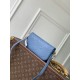 Luxury Replica Louis Vuitton Ivy Chain Wallet M27755 Blue Knockoff Mirror Quality Replica Louis Vuitton Ivy Chain Wallet M27755 Blue Clone