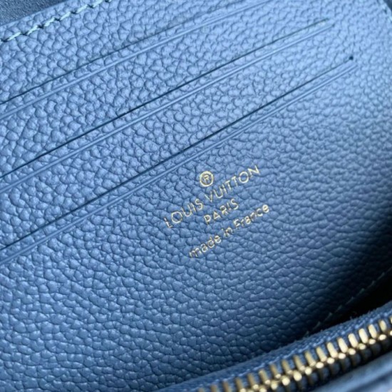 Luxury Replica Louis Vuitton Ivy Chain Wallet M27755 Blue Knockoff Mirror Quality Replica Louis Vuitton Ivy Chain Wallet M27755 Blue Clone