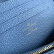 Luxury Replica Louis Vuitton Ivy Chain Wallet M27755 Blue Knockoff Mirror Quality Replica Louis Vuitton Ivy Chain Wallet M27755 Blue Clone