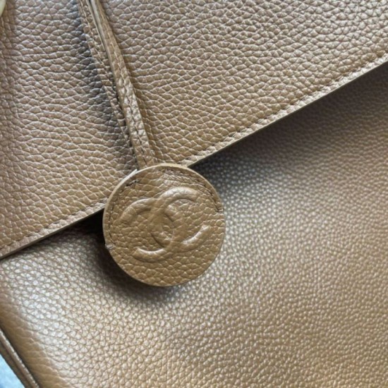 Mirror Quality Replica Chanel Jennie 26S Large Tote Bag AS6289 brown Clone