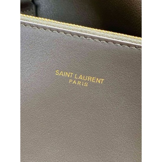 Luxury Replica YSL Saint Laurent Le 5 à 7 Large Soft Hobo Bag Light Moss Knockoff Mirror Quality Replica YSL Saint Laurent Le 5 à 7 Large Soft Hobo Bag Light Moss Clone
