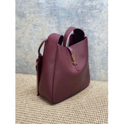 Luxury Replica YSL Saint Laurent Le 5 à 7 Large Soft Hobo Bag Burgundy Knockoff Mirror Quality Replica YSL Saint Laurent Le 5 à 7 Large Soft Hobo Bag Burgundy Clone