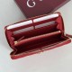 Mirror Quality Replica Gucci GG Marmont Quilted Zip Around Wallet 443123 Red Clone