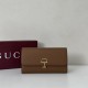 Mirror Quality Replica Continental Wallet Gucci Softbit 828147 Brown Clone