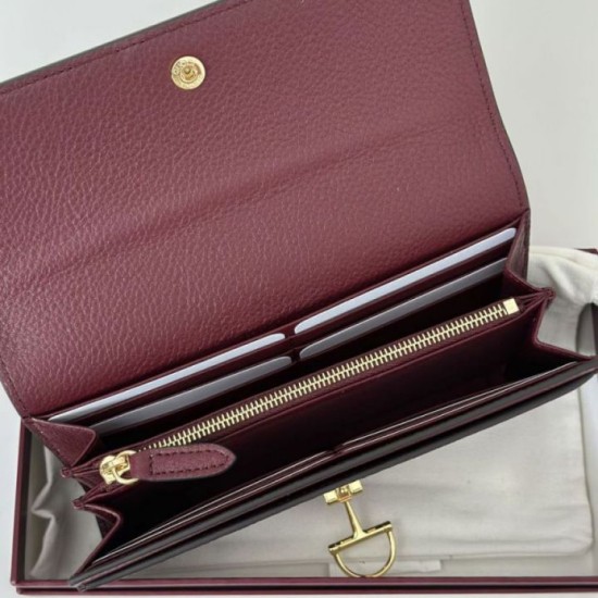 Mirror Quality Replica Gucci Softbit Continental Wallet 828147 Burgundy Clone