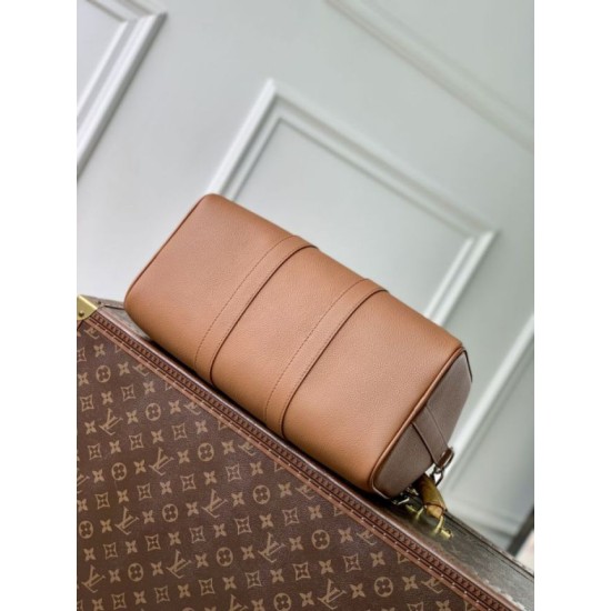 Luxury Replica Louis Vuitton Keepall Bandoulière 35 Bag M25980 Brown Knockoff Mirror Quality Replica Louis Vuitton Keepall Bandoulière 35 Bag M25980 Brown Clone