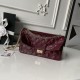Luxury Replica Chanel Reissue 2.55 26S Wrinkled/Puffed Leather Double Flap Bag A37586 Burgundy Knockoff Mirror Quality Replica Chanel Reissue 2.55 26S Wrinkled/Puffed Leather Double Flap Bag A37586 Burgundy Clone